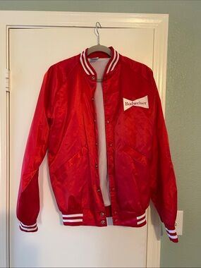 Junk Food Tees Budweiser Bomber Jacket